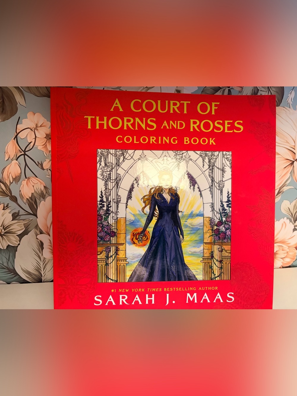 A Court of Thorns and Roses Coloring Book Sarah J Maas ACOTAR – New Unused